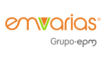 Logo EMVARIAS - empresas varias de Medellín