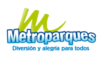 Logo MetroParques - diversión y alegría para todos
