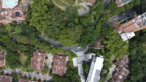 Vía aérea de sector el poblado